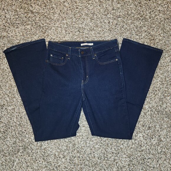 Levi’s 725 High Rise Bootcut Jeans Dark Wash W29 L32 NWOT - Picture 6 of 11